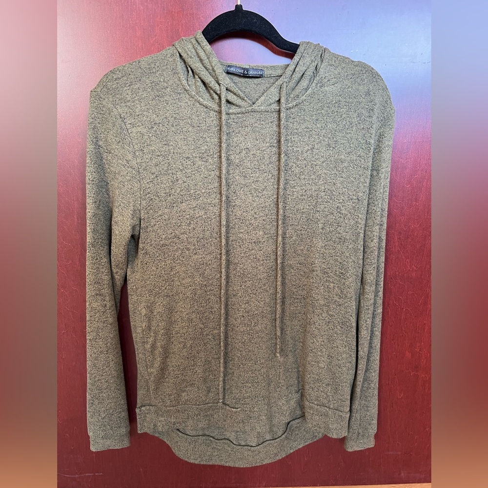 Army green hoodie